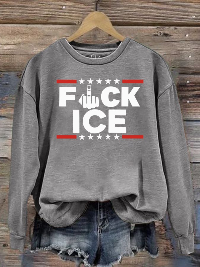 Women's ICE Print Sweater