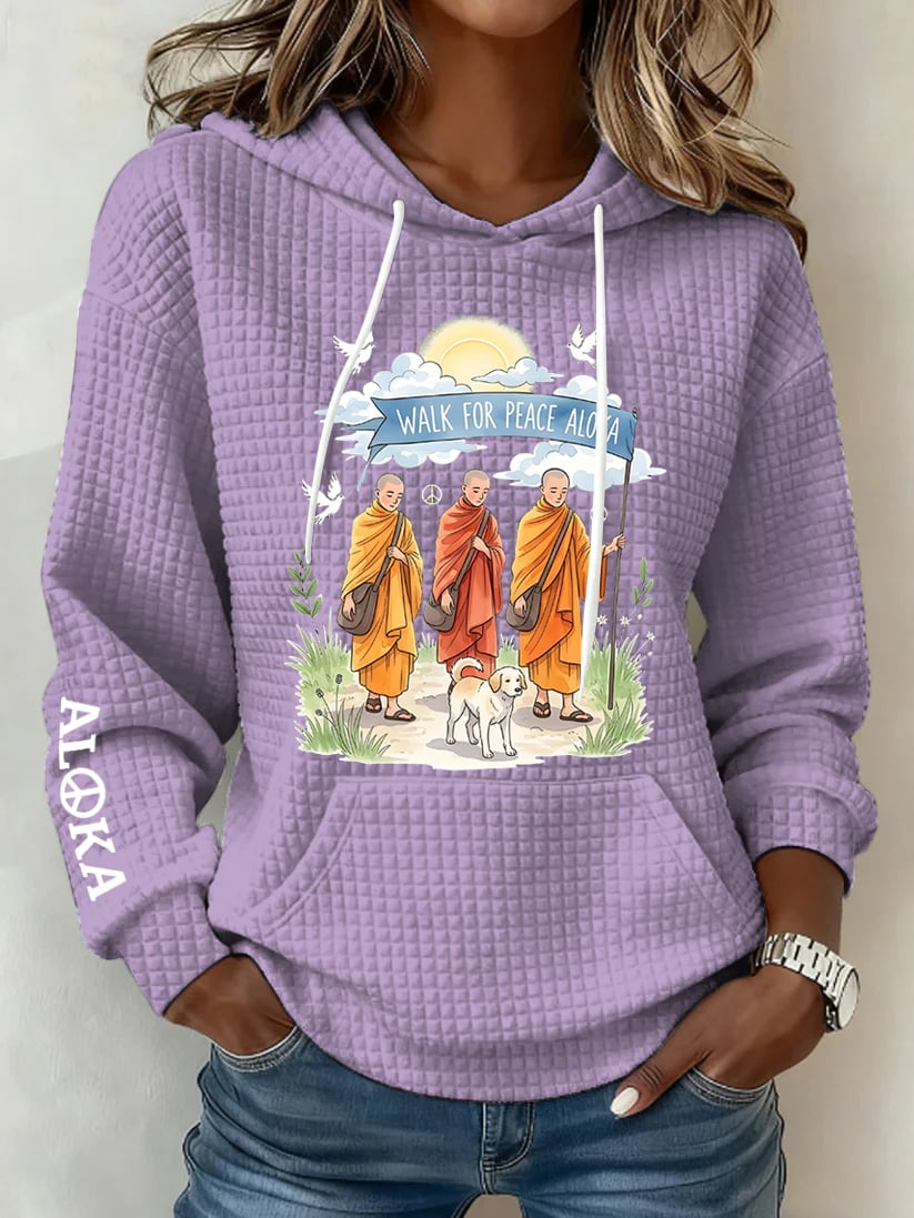Women's Walk For Peace Art Print Sweatshirt