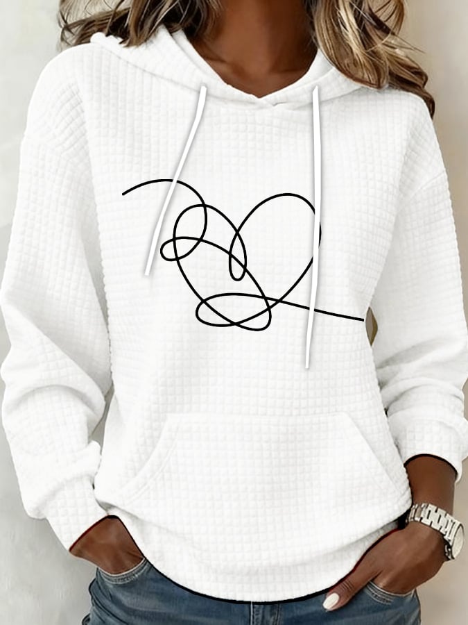 🔥Buy 3 Get 15% Off🔥Women's Retro Leisure Print Hoodie