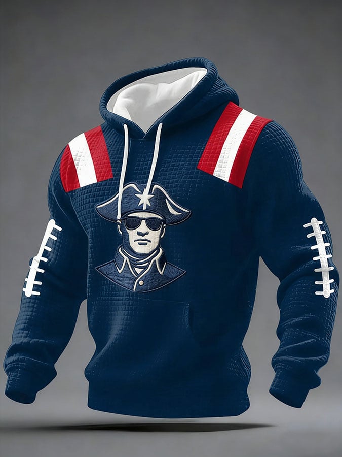 Men's Football Print Sweatshirt