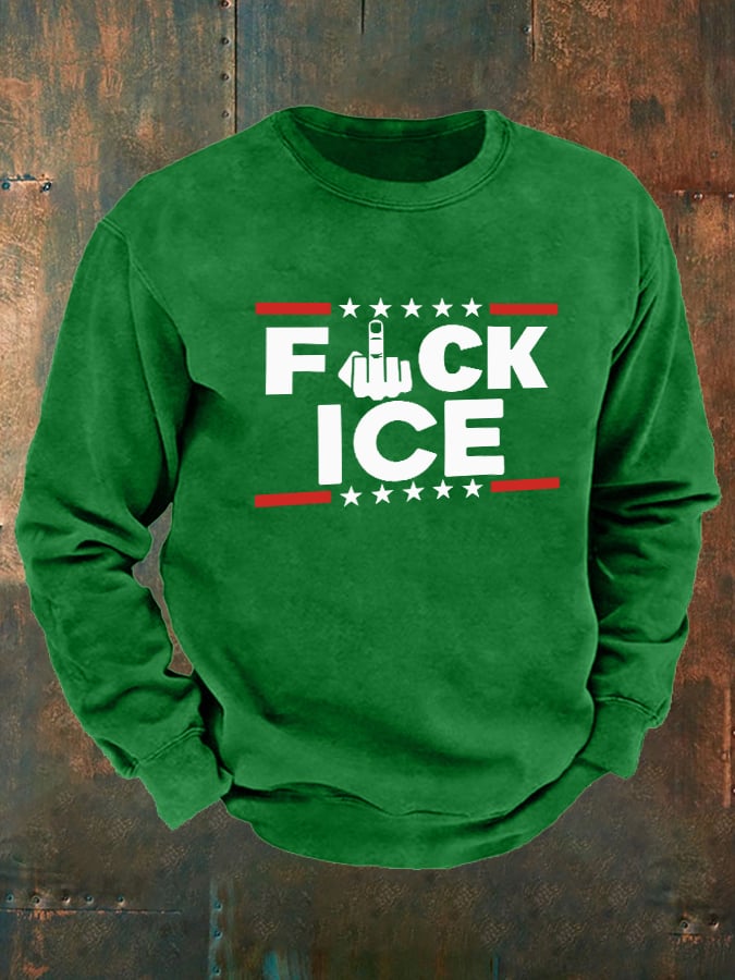 Men's ICE Print Sweatshirt