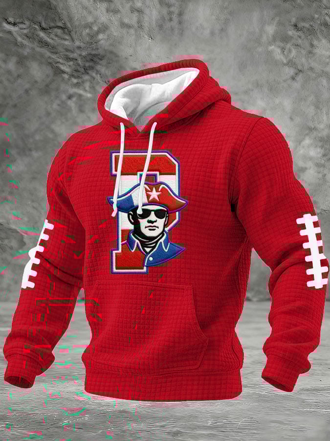 Men's Football Print Sweatshirt