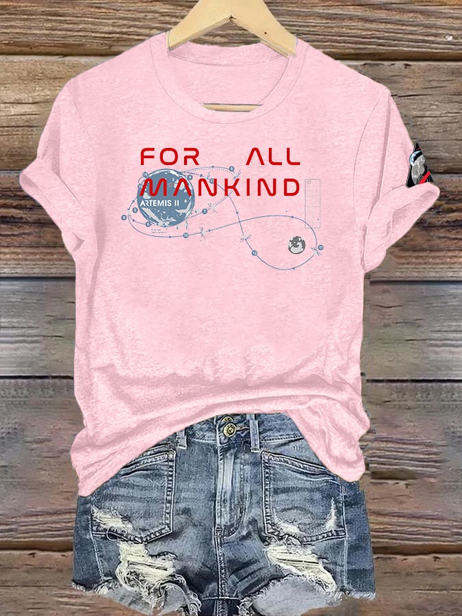 Women's FOR ALL MANKIND Print T-Shirt