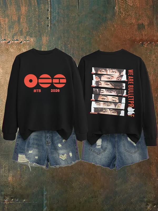 🔥Buy 3 Get 15% Off🔥Women's K-pop Print Sweatshirt
