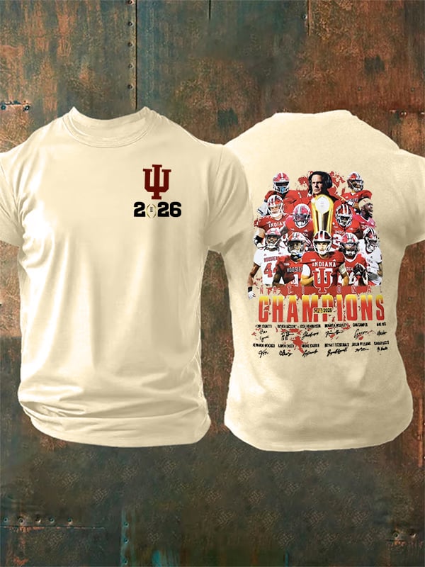 Men's Football Print T-Shirt