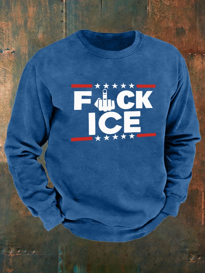 Men's ICE Print Sweatshirt