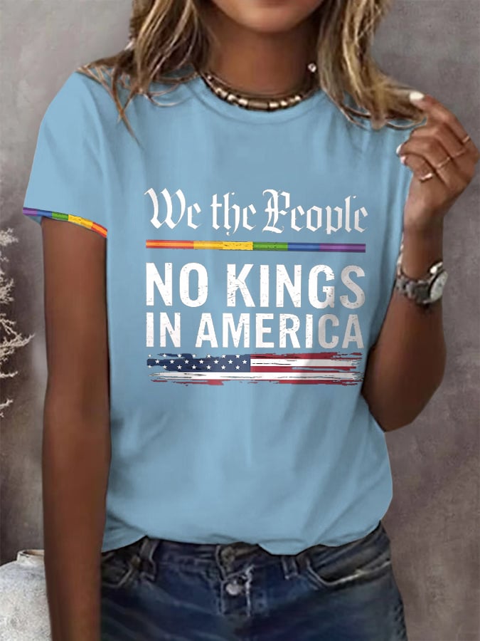 🔥Buy 3 Get 15% Off🔥Women's Casual Proud Reject King Printed T-shirt