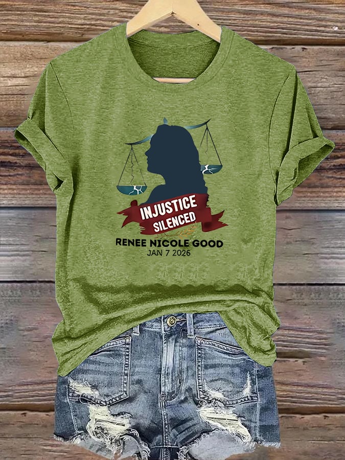 Women's Justice for Renee Nicole Good T-Shirt