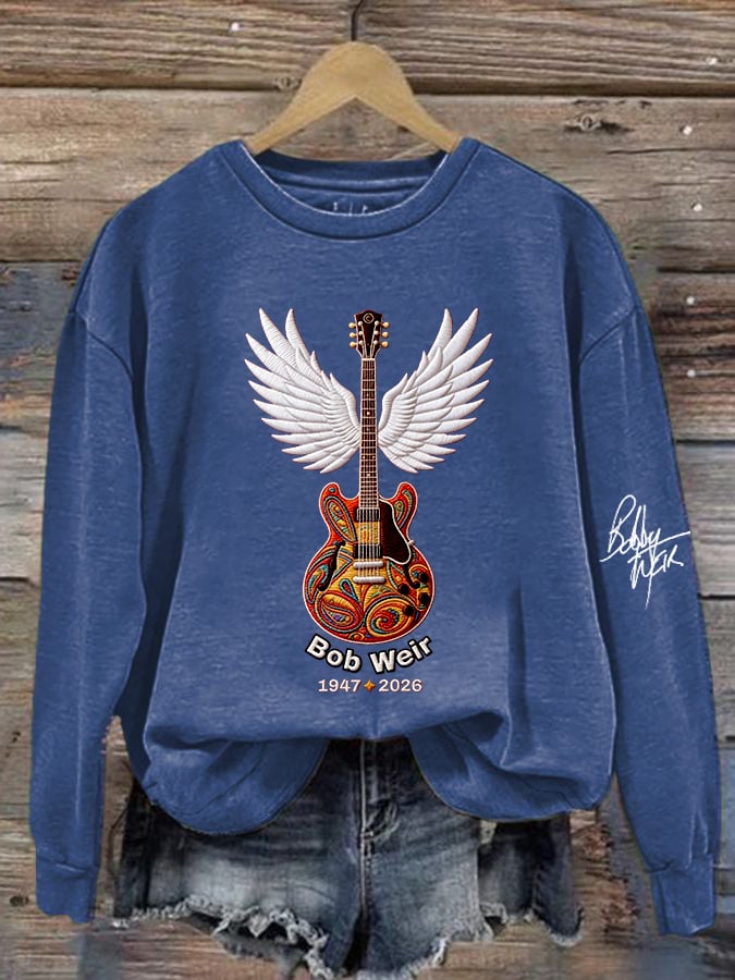 ๐ฅBuy 3 Get 15% Off Women's Retro Rock Singer Commemorative Print Hoodies