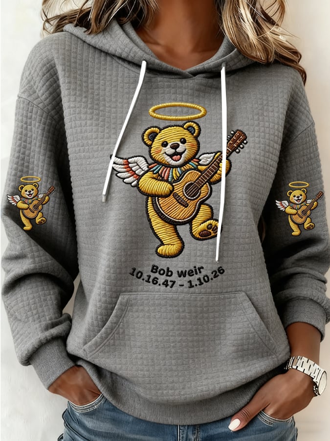 🔥Buy 3 Get 15% Off Women's RIP Bob Weir Print Casual Sweatshirt