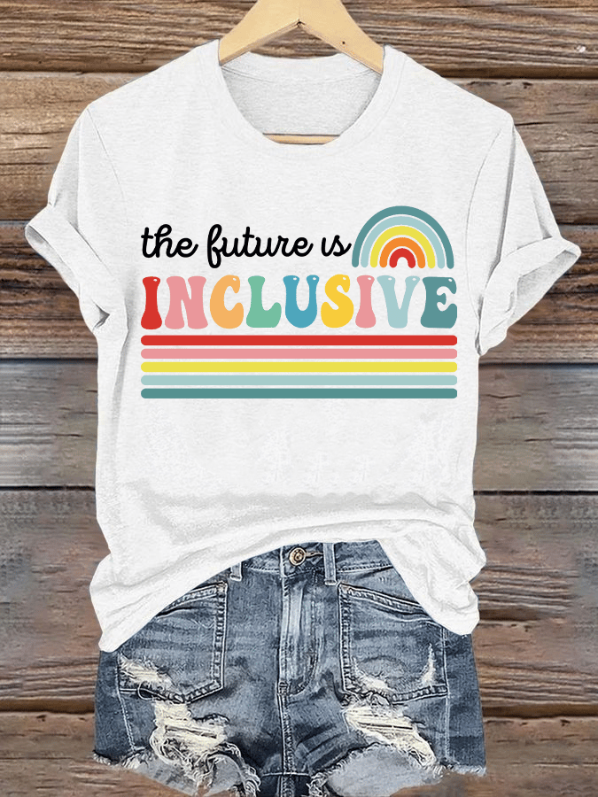 Women's The Future Is an Inclusive Print T-Shirt