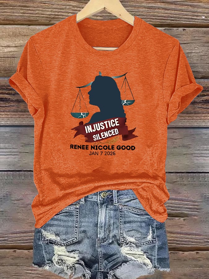 Women's Justice for Renee Nicole Good T-Shirt