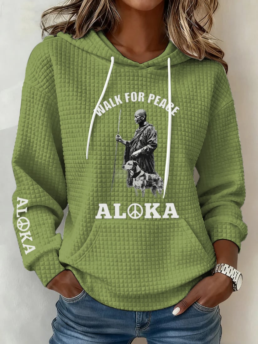 Women's Walk For Peace Art Print Sweatshirt