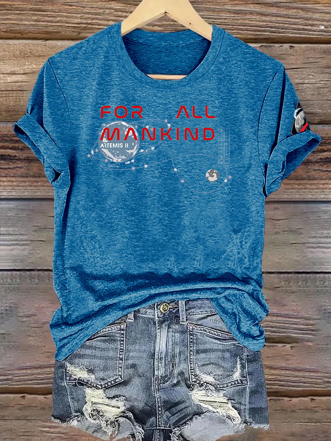 Women's FOR ALL MANKIND Print T-Shirt