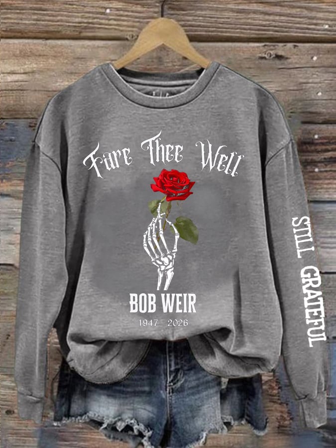 🔥Buy 3 Get 15% Off Women's Retro Rock Singer Commemorative Print Hoodies