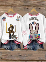 Women's Puerto Rico Print Sweatshirt