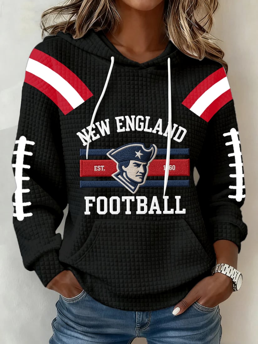 Women's Football Print Sweatshirt