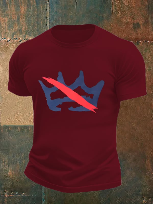 🔥Buy 3 Get 15% Off Men's America has no kings print  T-Shirt