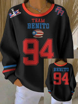 Women's Round Neck Long-Sleeved Top