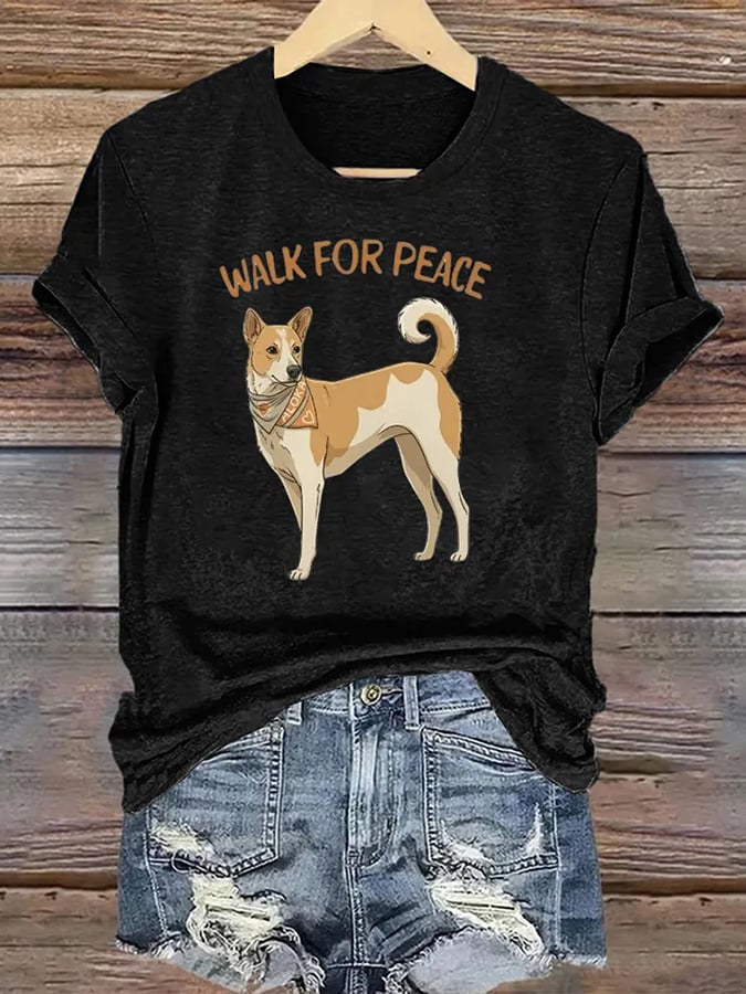 Women'S Walk for Peace  Art Print T-Shirt