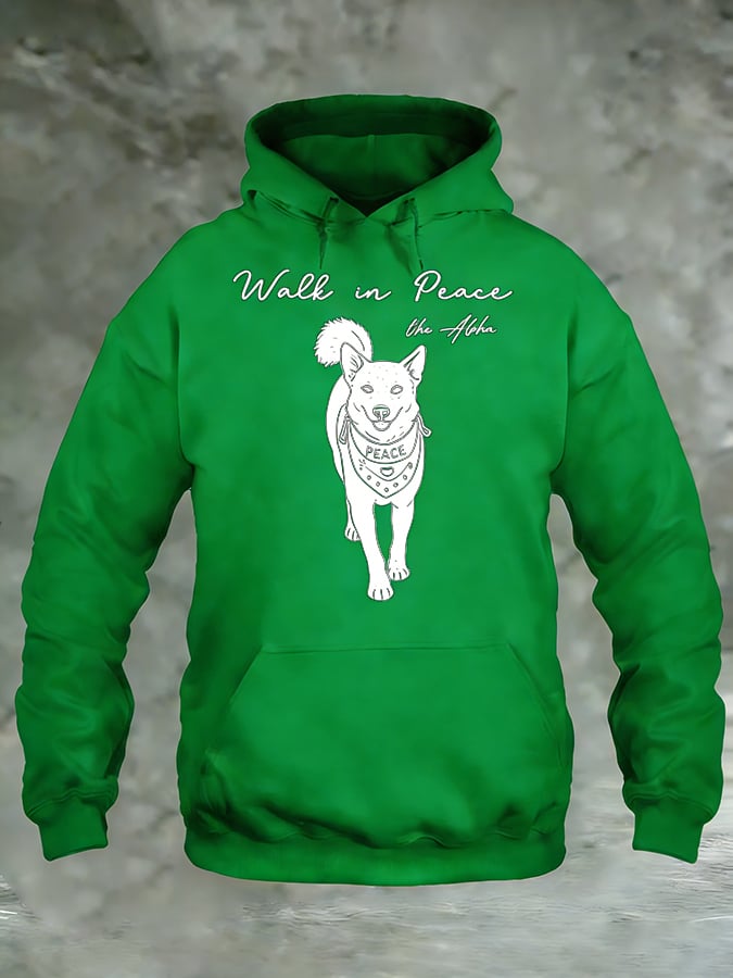Men's Walk For Peace  Printed Sweatshirt