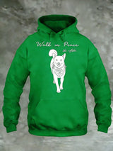 Men's Walk For Peace  Printed Sweatshirt