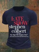 🔥Buy 3 Get 15% Off🔥Men's Retro Last Show Print T-Shirt