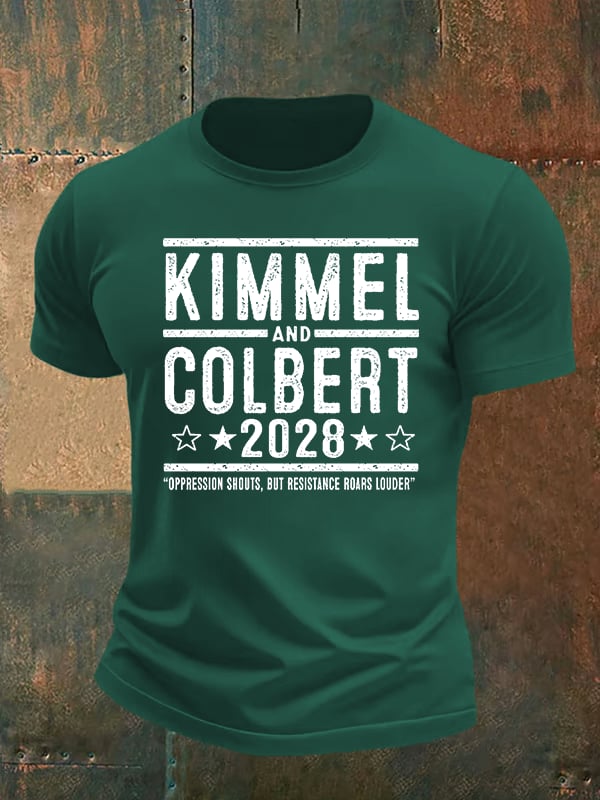 Men's Talk Show Colbert Kimme Legend 2028 T-shirt