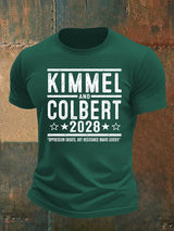 Men's Talk Show Colbert Kimme Legend 2028 T-shirt