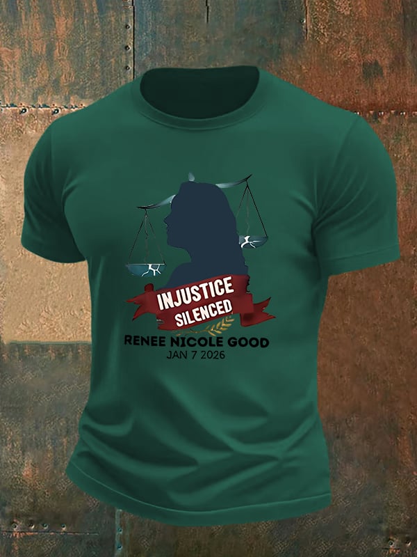 Men's  Justice for Renee Nicole Good T-Shirt