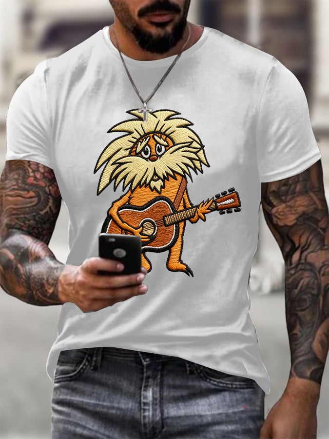🔥Buy 3 Get 15% Off Men's Vintage Rock Tribute Printed Casual T-shirt