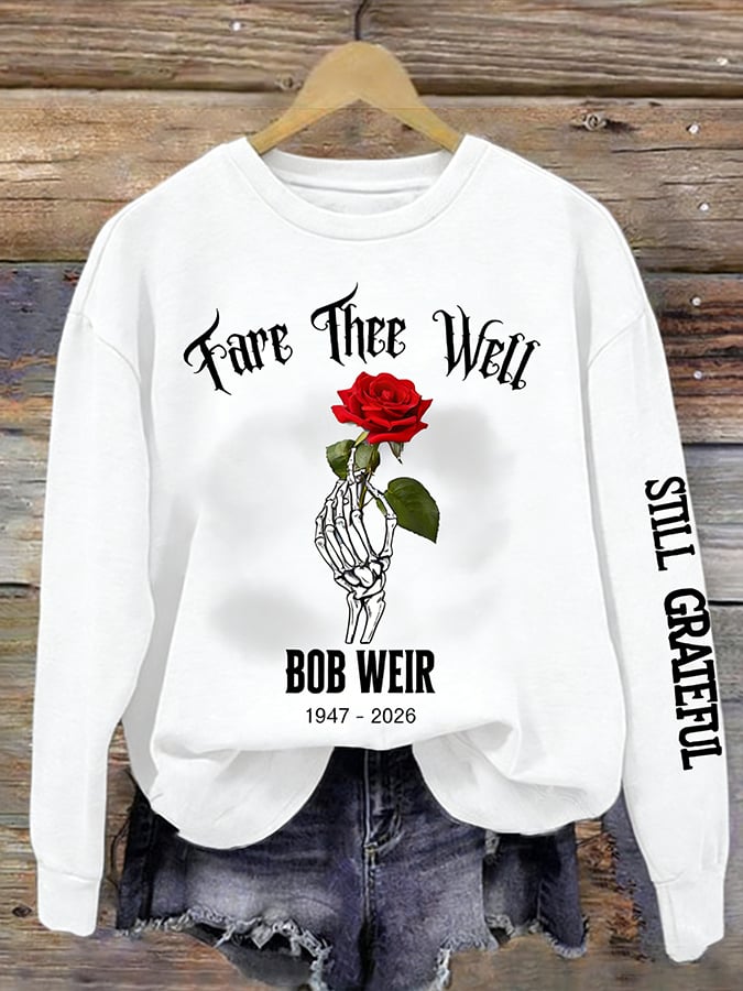 🔥Buy 3 Get 15% Off Women's Retro Rock Singer Commemorative Print Hoodies