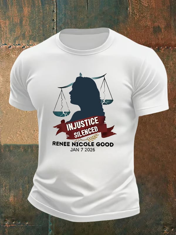 Men's  Justice for Renee Nicole Good T-Shirt