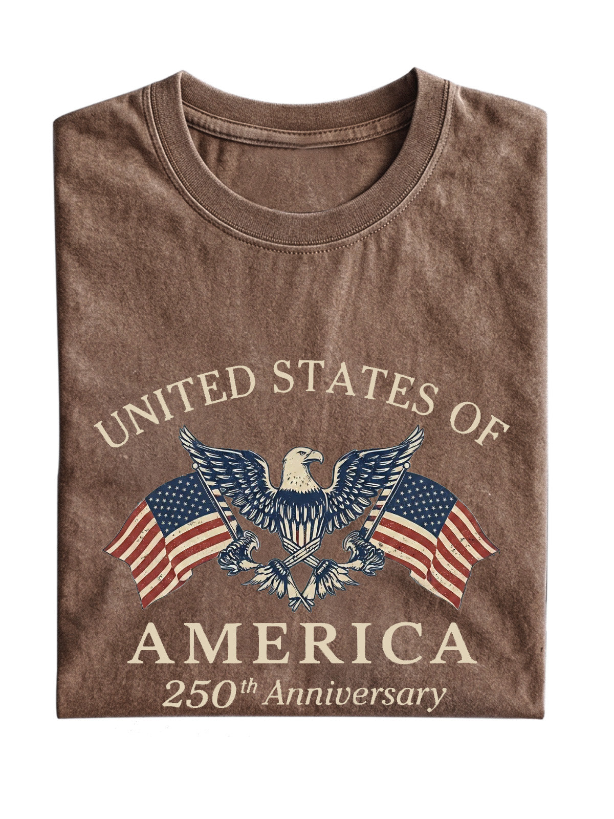 Vintage American 250 Anniversary Cotton Short Sleeve T-Shirt