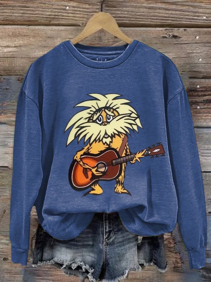 🔥Buy 3 Get 15% Off Women's Casual Printed Long-Sleeve Sweatshirt