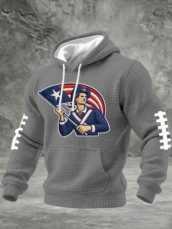 Men's Football Print Sweatshirt