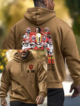 Men's  Football Print  Hoodies