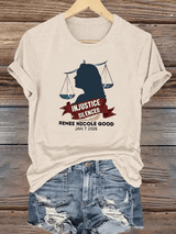 Women's  Justice for Renee Nicole Good T-Shirt