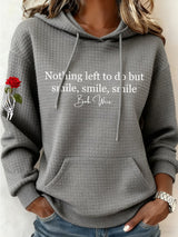 🔥Buy 3 Get 15% Off Women's Nothing Left To Do But Smile Smile Smile Print Casual Sweatshirt