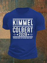 Men's Talk Show Colbert Kimme Legend 2028 T-shirt
