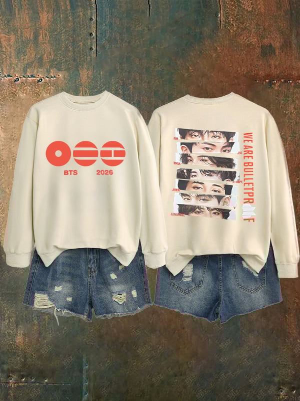 🔥Buy 3 Get 15% Off🔥Women's K-pop Print Sweatshirt