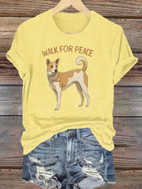 Women'S Walk for Peace  Art Print T-Shirt