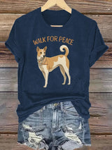 Women'S Walk for Peace  Art Print T-Shirt