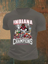 Men's  Football Print  T-Shirt