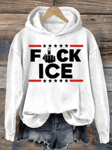 Women's  ICE  Print  Hoodie