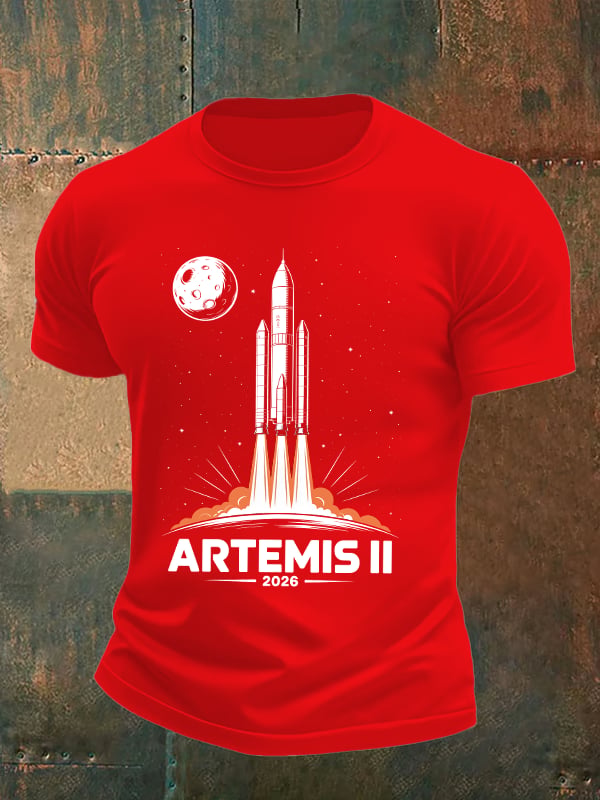 Men's  ARTEMIS II  Print T-Shirt