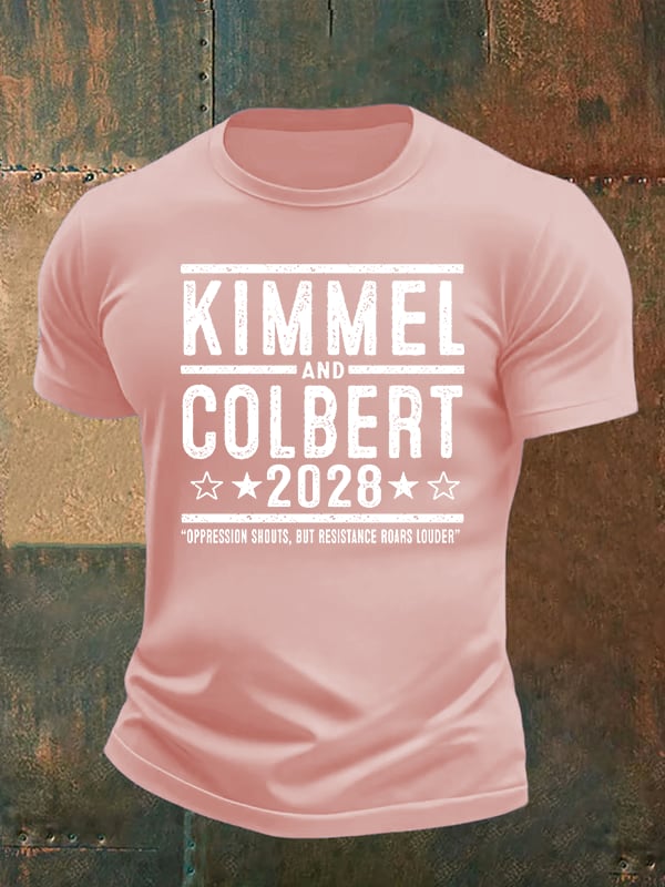 Men's Talk Show Colbert Kimme Legend 2028 T-shirt