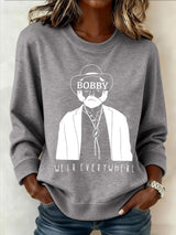 🔥Buy 3 Get 15% Off Women's Weir Everywhere Print Casual Sweatshirt