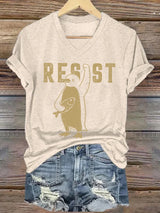 🔥Buy 3 Get 15% Off🔥Women's Penguin Resist Printed Short-Sleeved T-Shirt