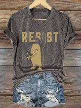 🔥Buy 3 Get 15% Off🔥Women's Penguin Resist Printed Short-Sleeved T-Shirt